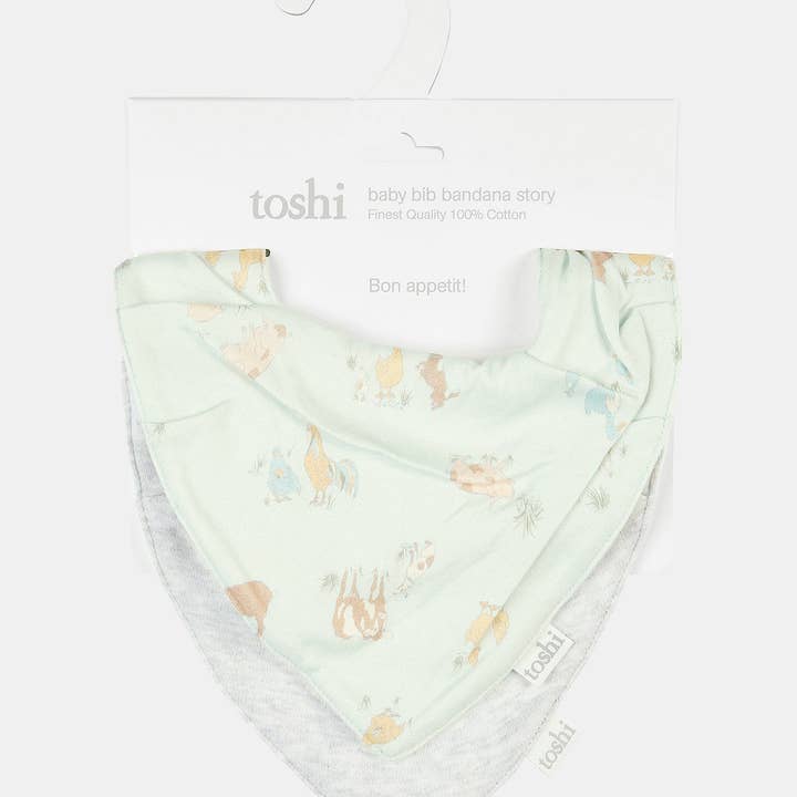 Toshi - Wholesale Bandana bib - Baby Bandana Story - 2pcs43