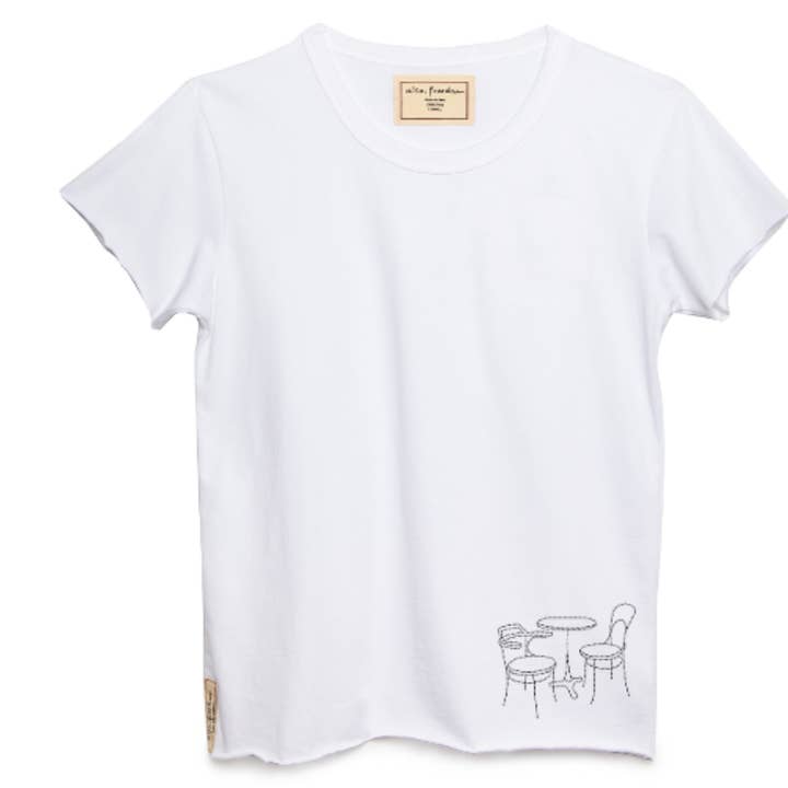 Café de Flore, Air Tee for wholesale by Also, Freedom