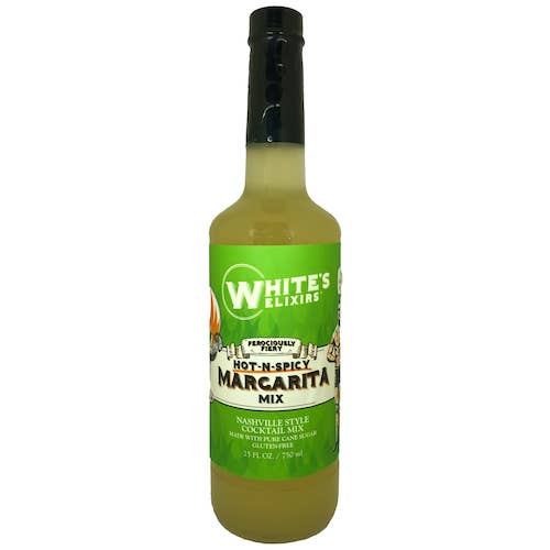 White's Elixirs Spicy Margarita Mix 750ML for wholesale by White's Elixirs