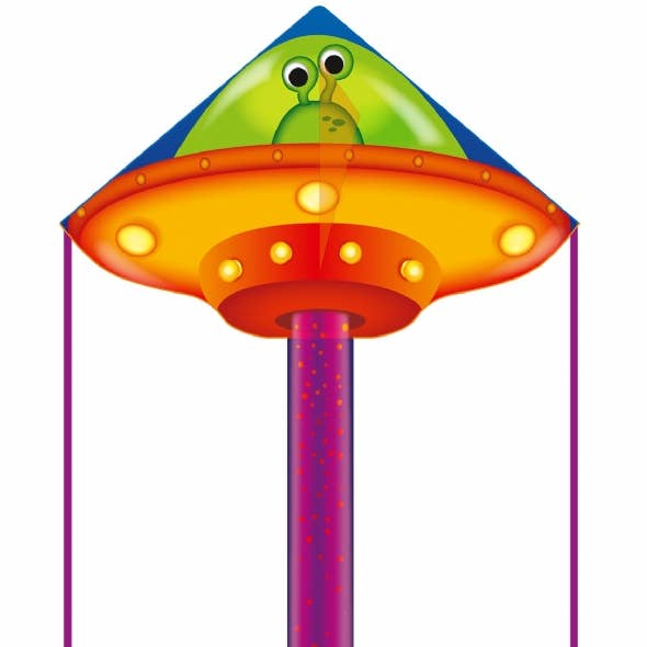 Enkel Flyer UFO Kite för wholesale av HQ Kites & Designs