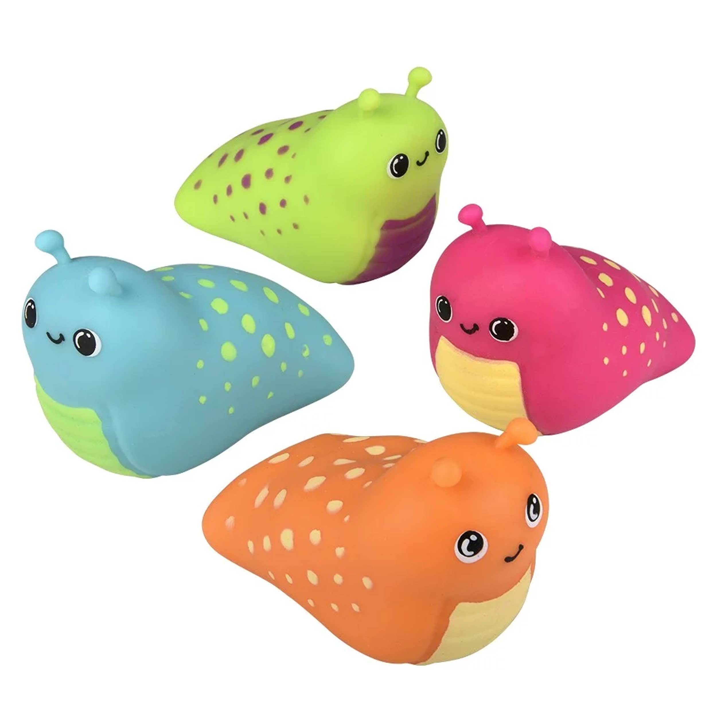 JSBlueRidge Toys - Wholesale Squishy Toy - Kids & Baby - Slug Squish & Stretch Fidget Kids Toy- Assorted3