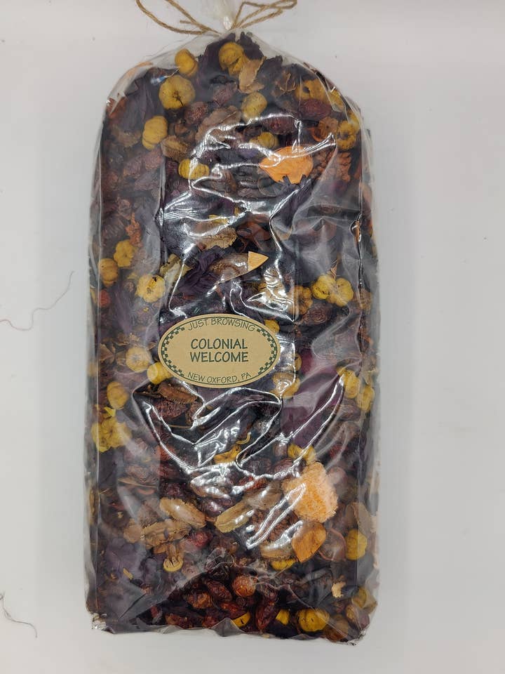 Scented Potpourri with Rosehips - Colonial Welcome - Bulk for wholesale by Just Browsing, LLC