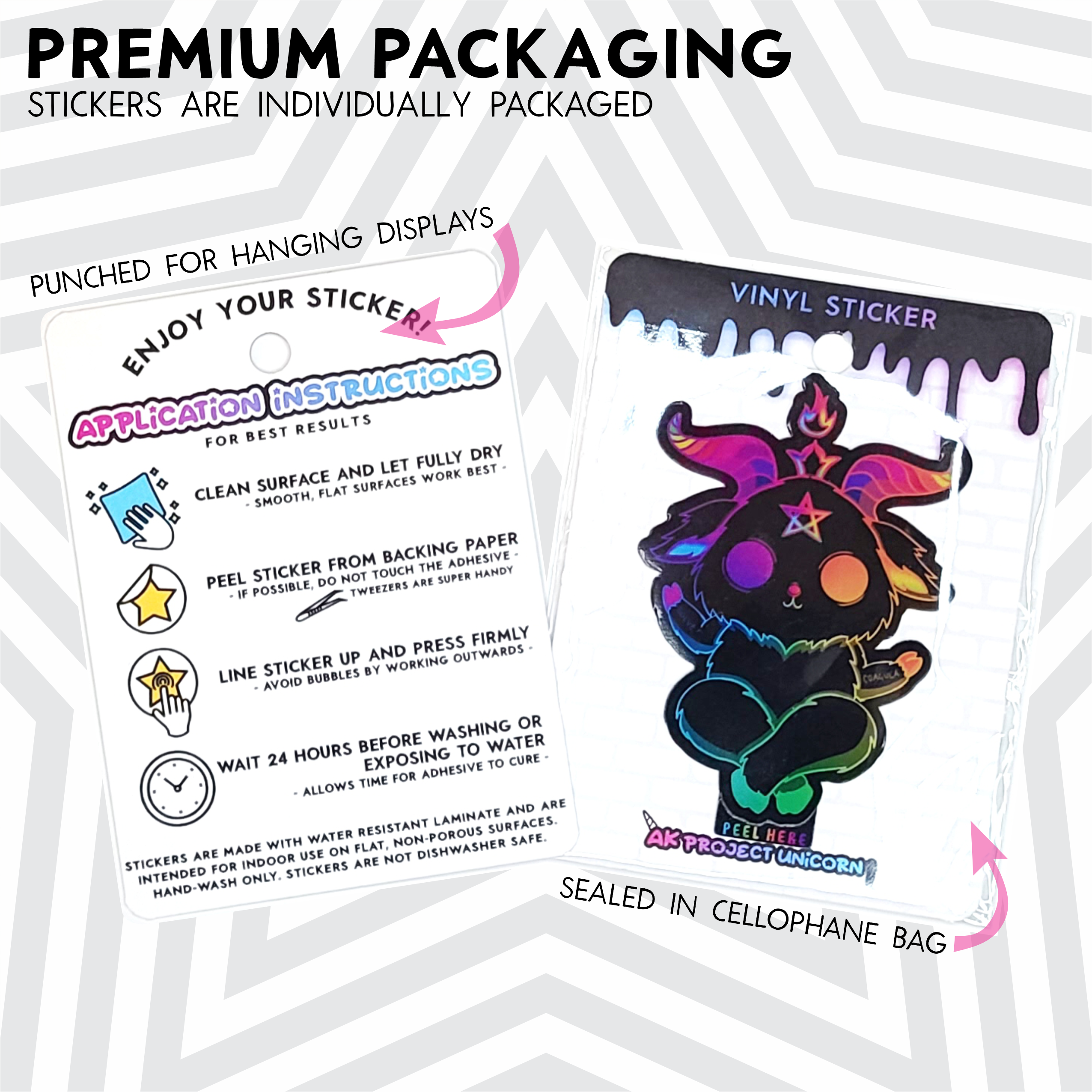 AK Project Unicorn - Wholesale Sticker - Red Panda 3" Sticker3