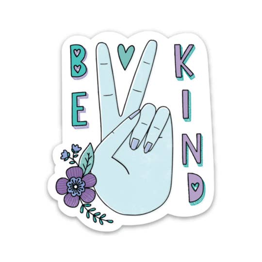 Big Moods - Wholesale Sticker - Be Kind Sticker