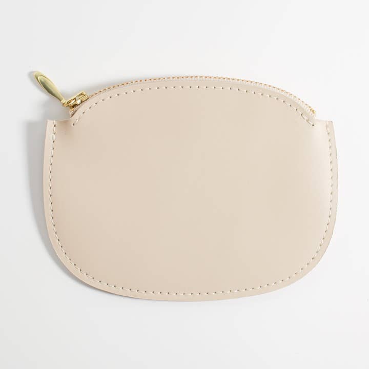 Bolsa Pebble | Creme por atacado de Small Hours Workshop