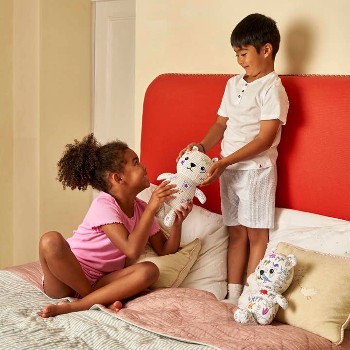 eatsleepdoodle - Wholesale Stuffed/Plush Toy - Kids & Baby - Color in dinosaur Artie Bear