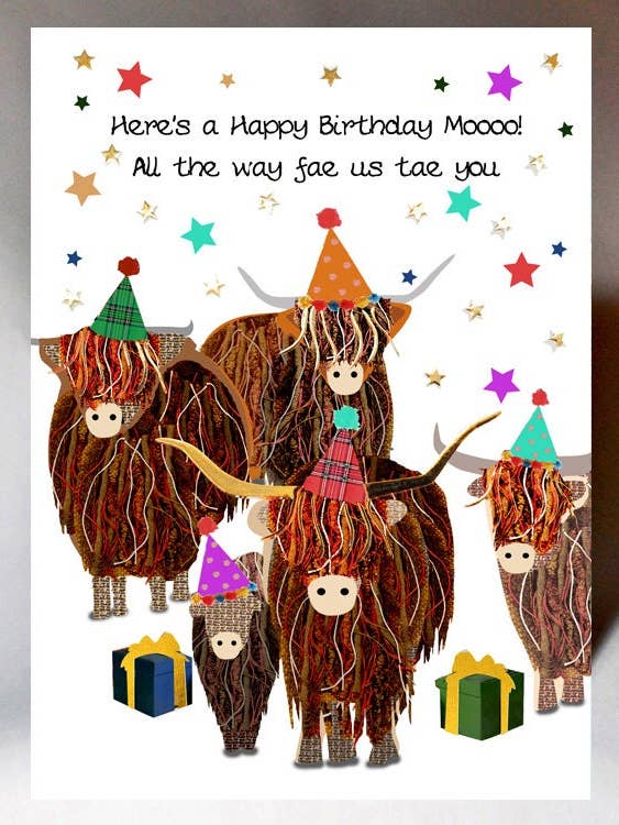 Birthday Fae Us Tae You Card WWBD223 for wholesale by Wee Wishes