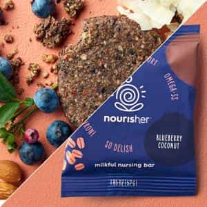 Nourisher - Vente Barres de céréales - Barres d'allaitement laiteuses - paquet de 64