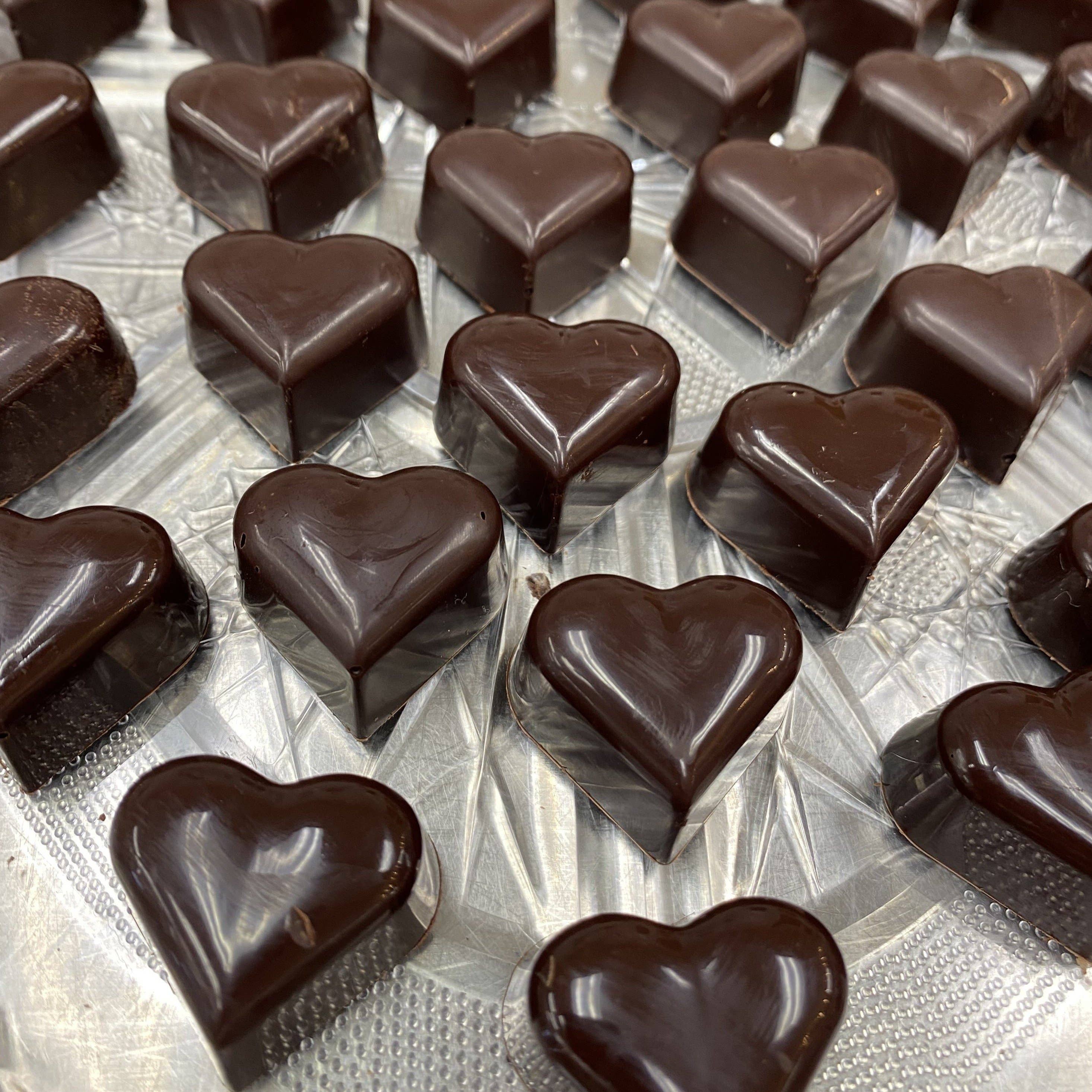 Loveland Chocolate Company - Wholesale Chocolate - Dark Chocolate Mini Hearts0