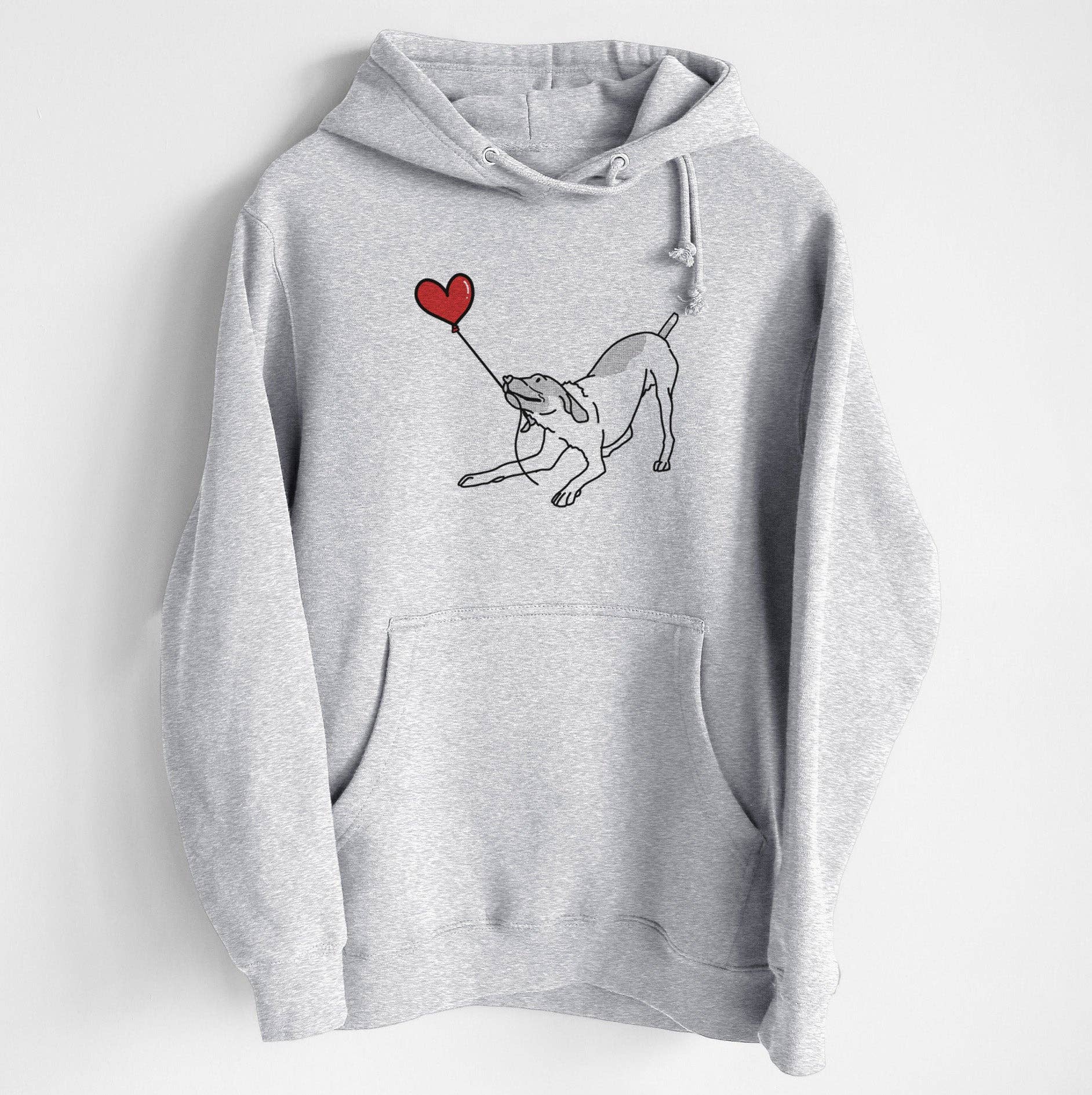 Inkopious - Vente Sweat à capuche – unisexe - Sweat à capuche en polaire épaisse German Shorthaired Pointer Heart String0