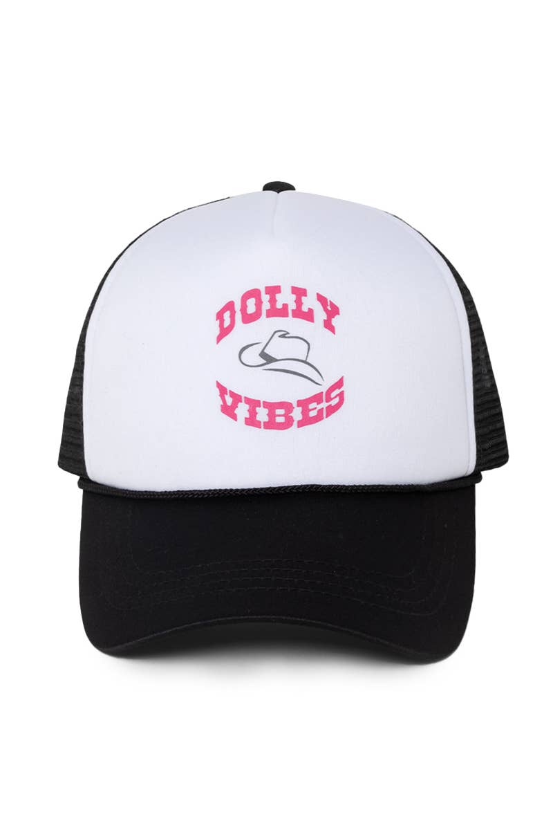 David And Young - Wholesale Trucker Hat - Women's - LCAPM2022D - Dolly Vibes Trucker Hat0