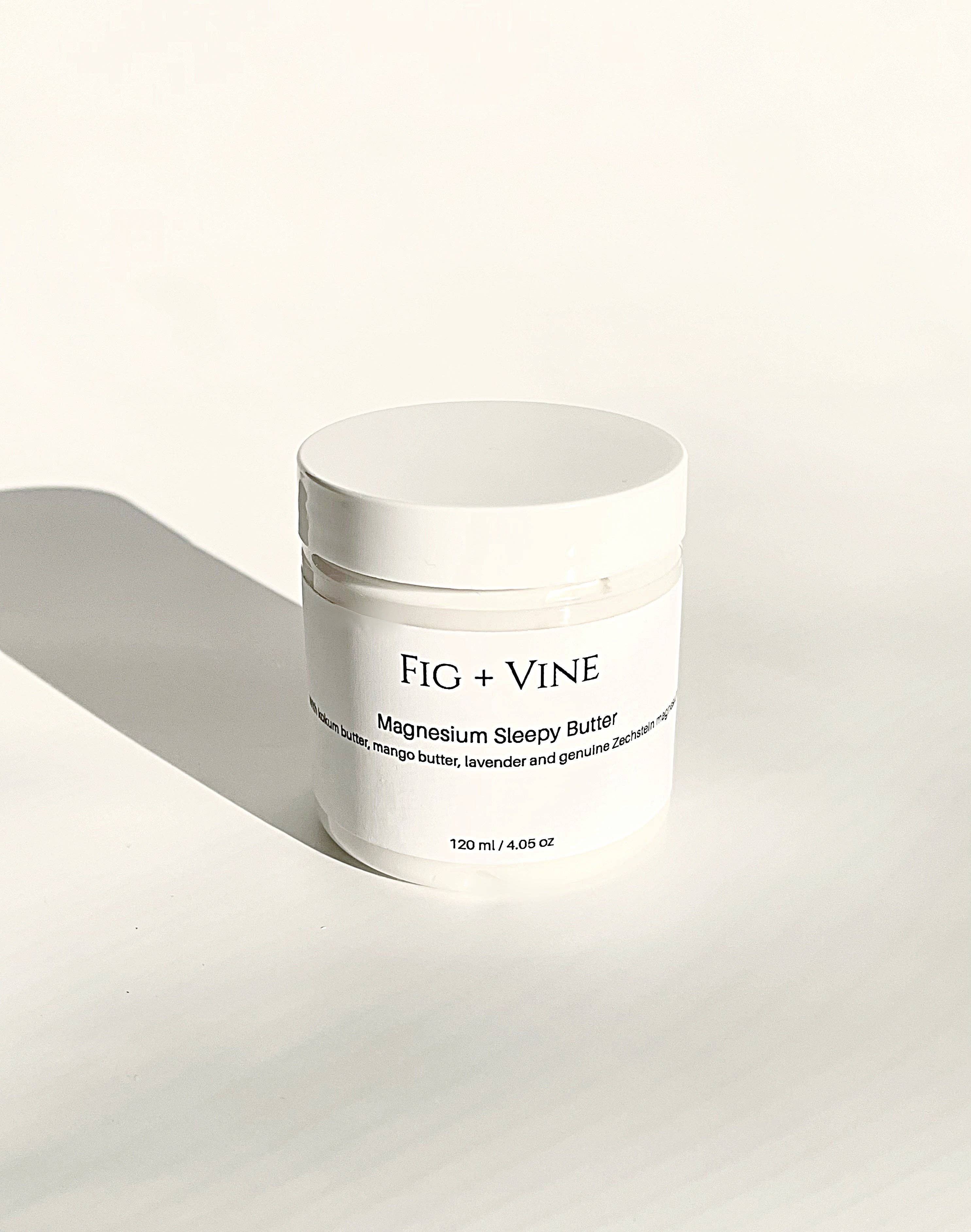 Fig + Vine Skincare - Wholesale Body Balm/Butter - Magnesium Sleepy Butter - 120 ml