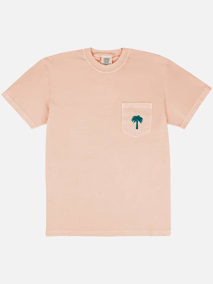 FOLLY PALM TEE for wholesale by Folly Golf Co.