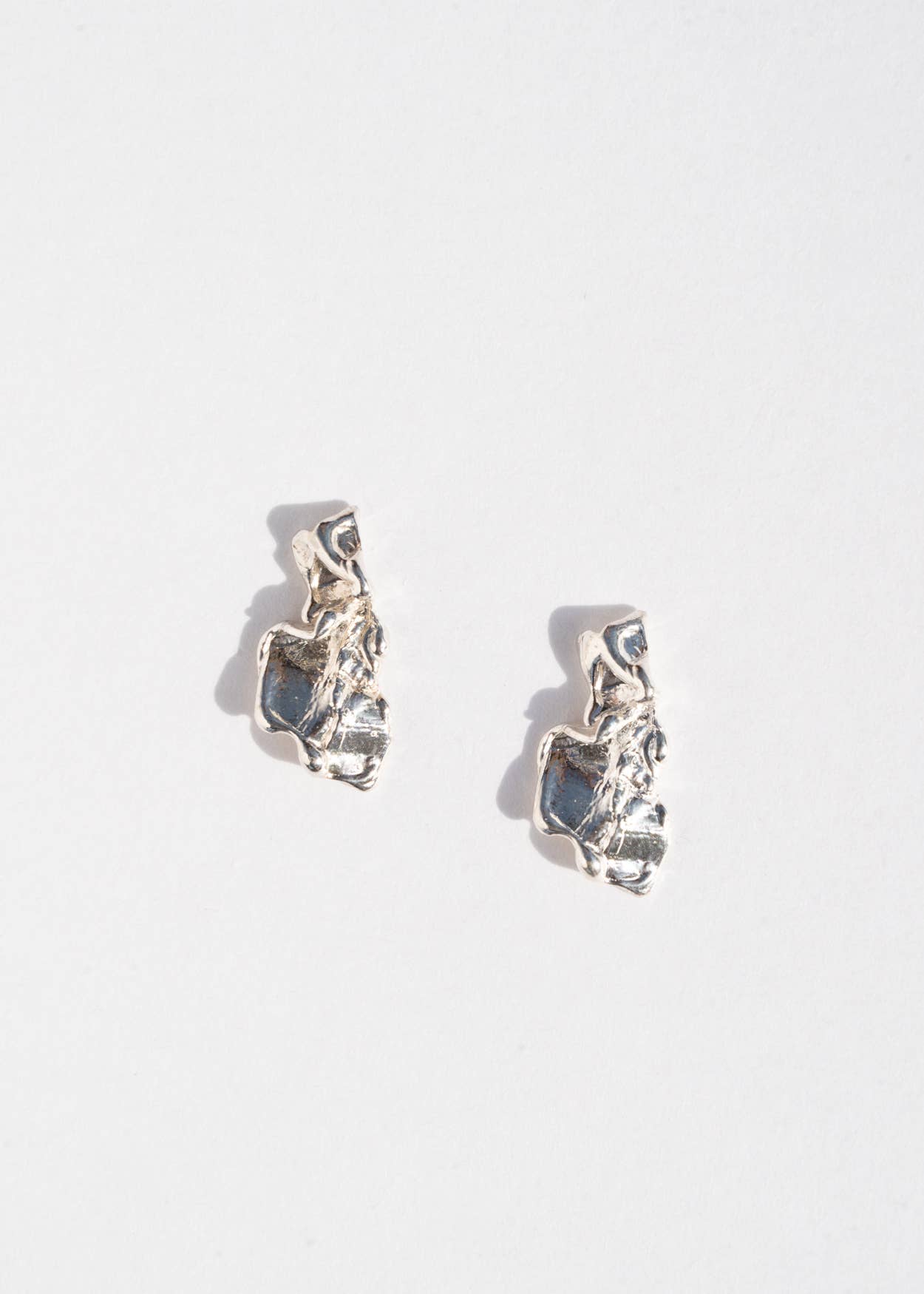 Swim to the Moon - Wholesale Stud/Post Earrings - Melia Earrings in Recycled Sterling Silver0