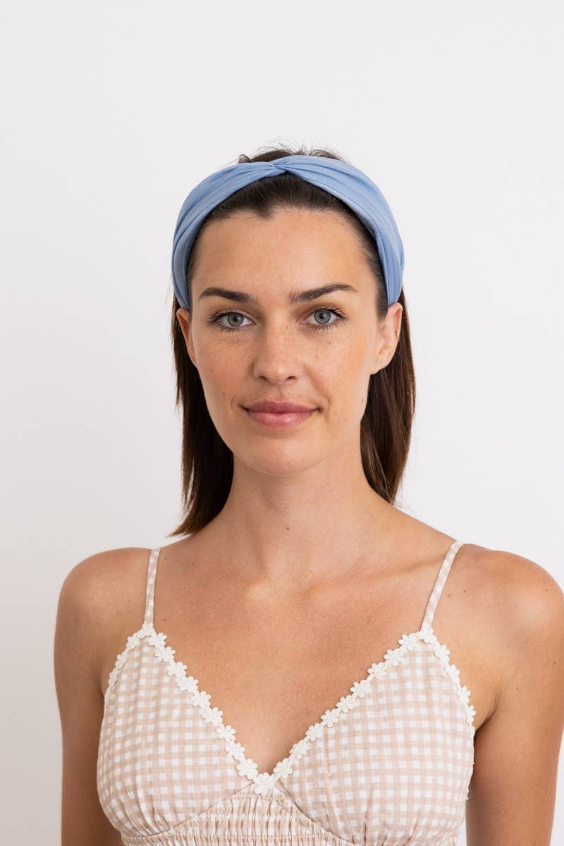 Leto Accessories – wholesale Fashion headband – women's – Pleated Solid Color Summer Headband ☀️4
