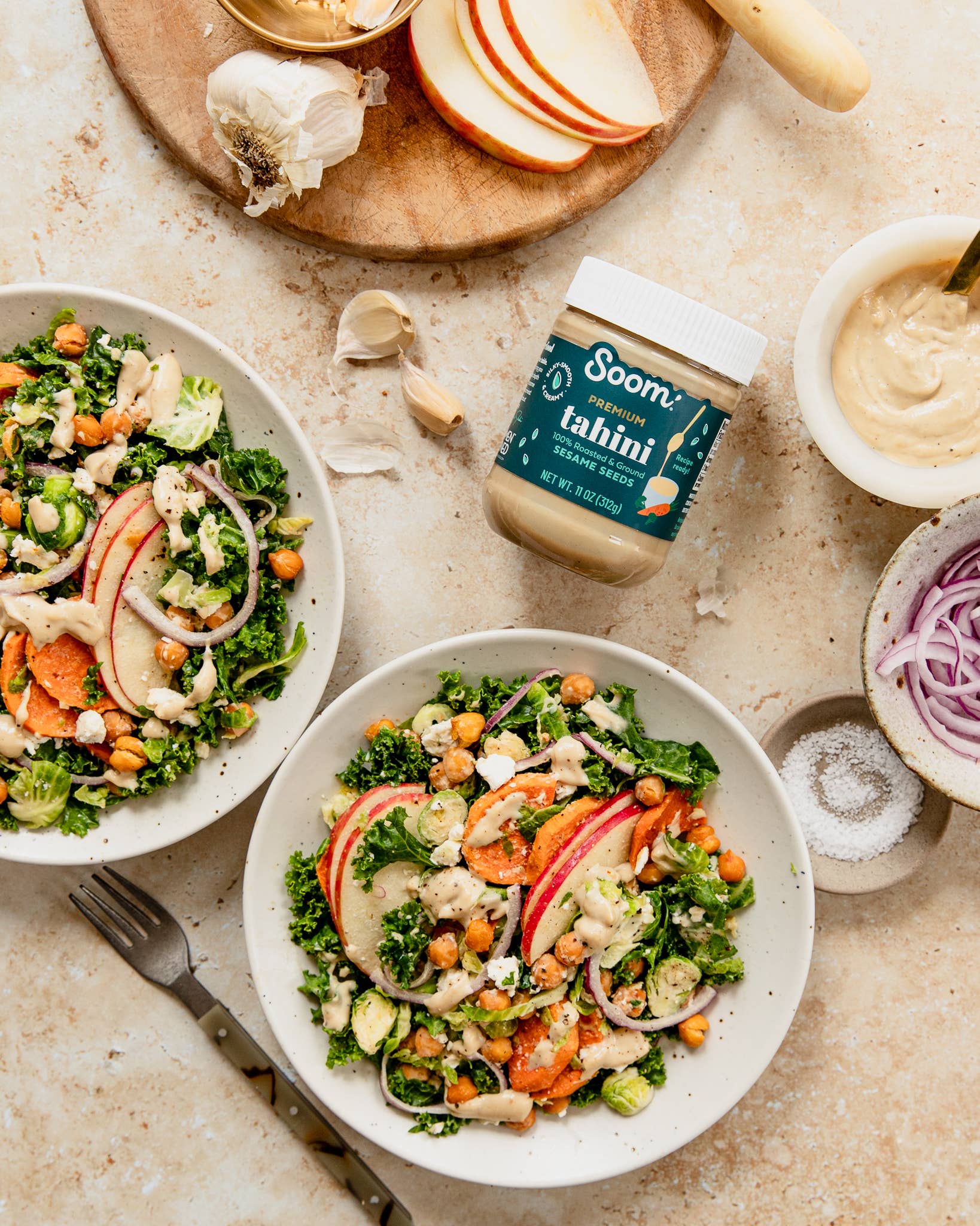 Soom Foods - Wholesale Nut Butter - Premium Tahini (11oz)4