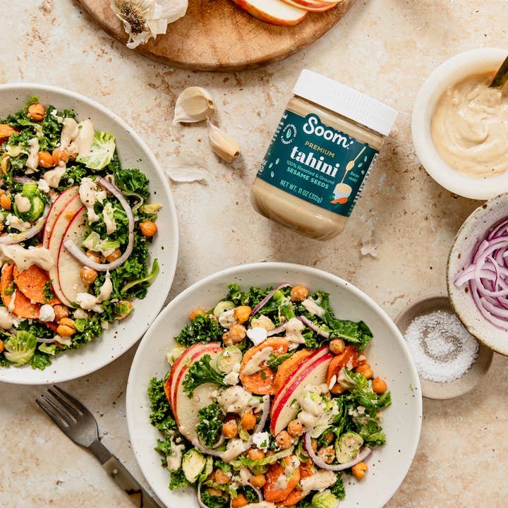 Soom Foods - Wholesale Nut Butter - Premium Tahini (11oz)4