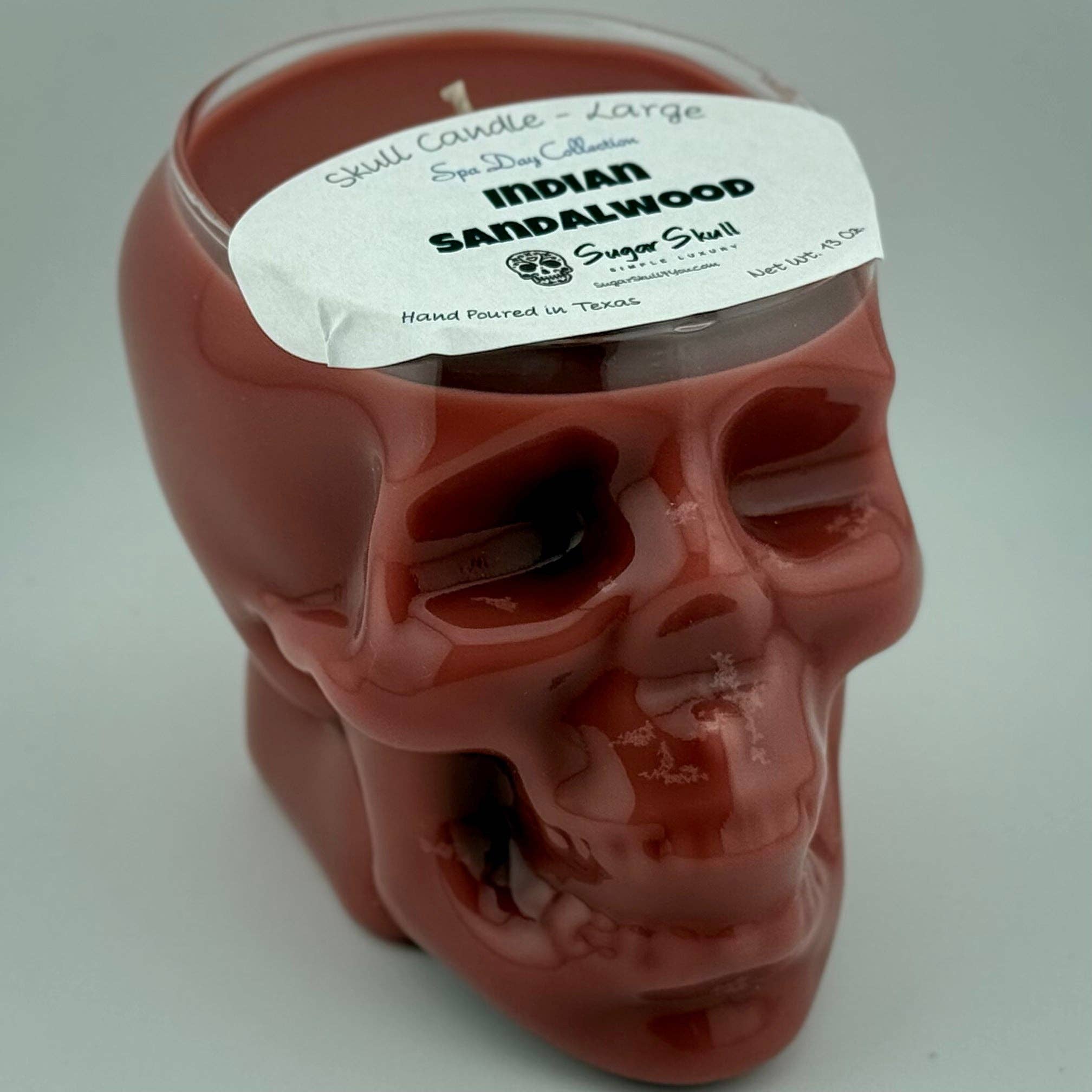 Sugar Skull, LLC - Wholesale Jar/Filled Candle - Spa Day Skull Candles1