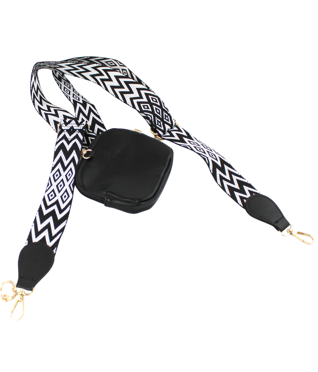 AR New York - Wholesale Crossbody Bag - Women's - C002 - Chevron Clip & Go Crossbody Strap with Pouch3