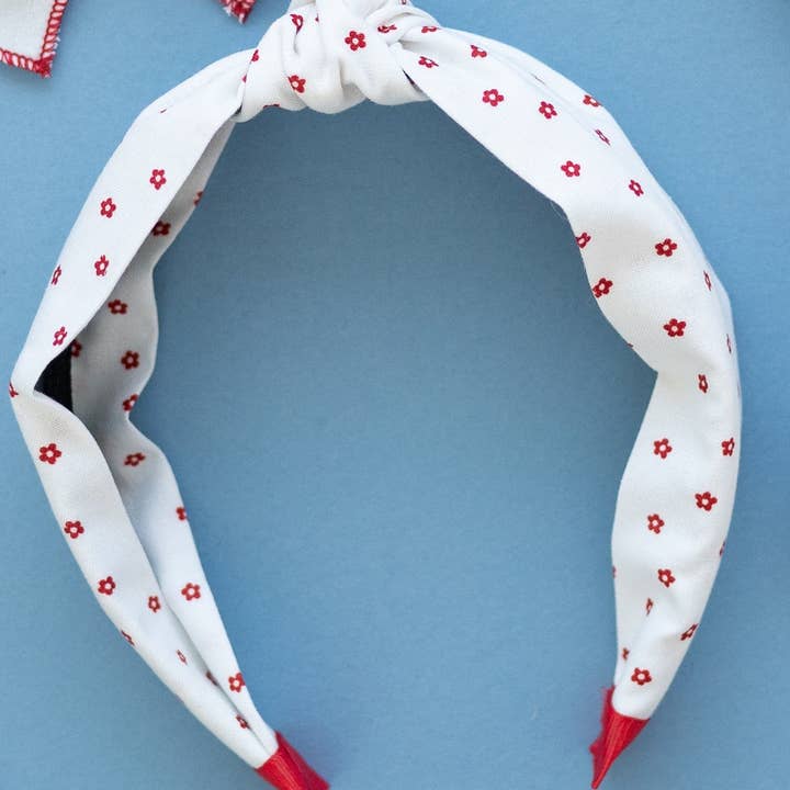 Indy Bloom- Rosso| Fascia Annodata per la vendita all'ingrosso da parte di Modern Piggy