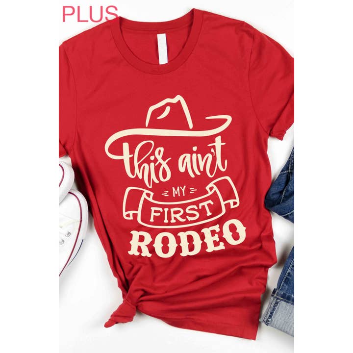CE N'EST PAS MON PREMIER RODÉO T-shirt Graphique Grande Taille pour la vente par A. BLUSH CO