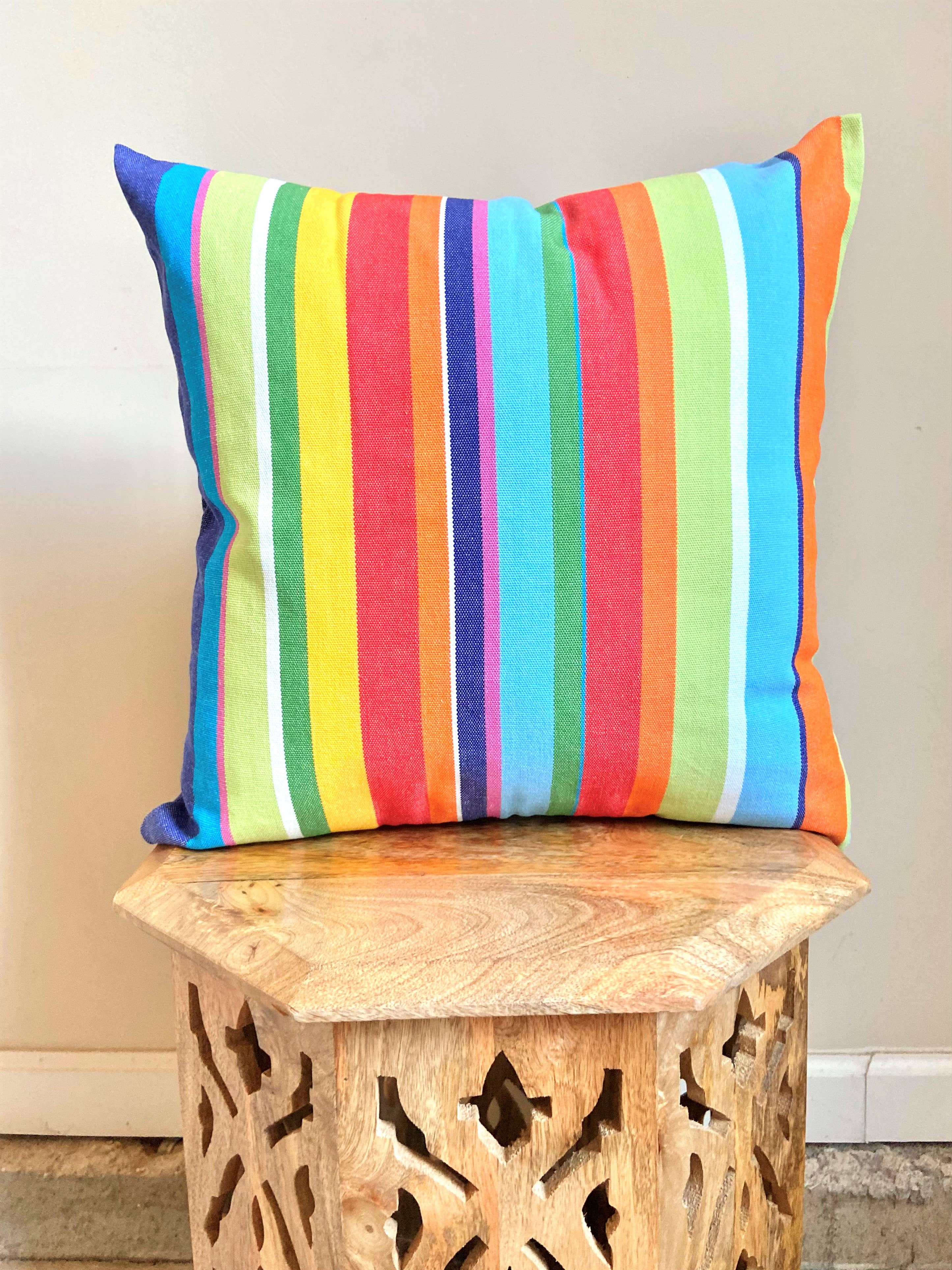 Limbo Imports Hammocks – wholesale Hammock – Colorful Tropical Rainbow Cotton Canvas Hammock -Beach Decor4