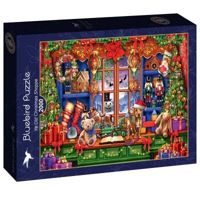 2000 Piece Puzzle - Ye Old Christmas Shoppe for wholesale by Bluebird Puzzle