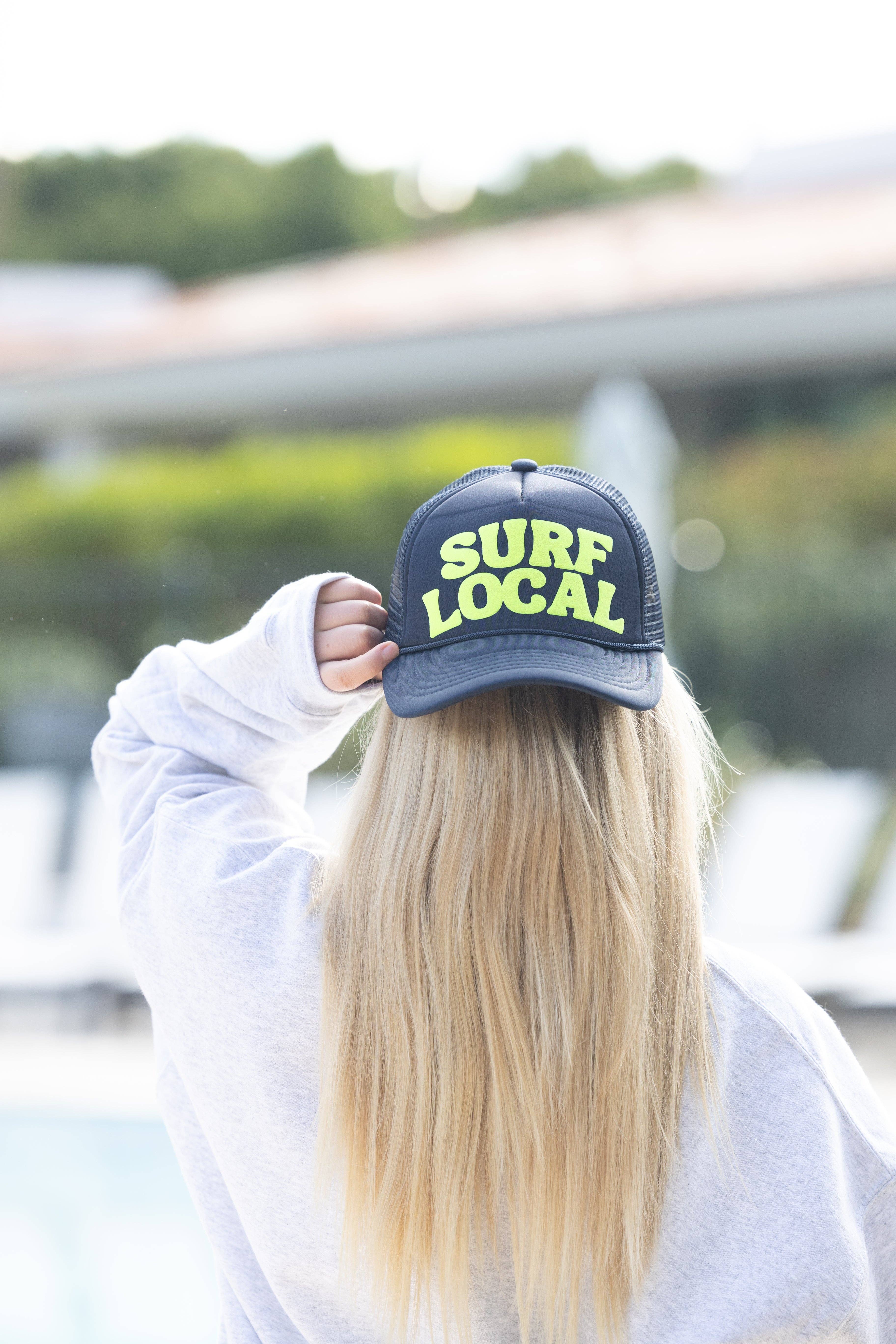 Malibu and Mint - Wholesale Trucker Hat - Women's - Surf Local Trucker Hat0