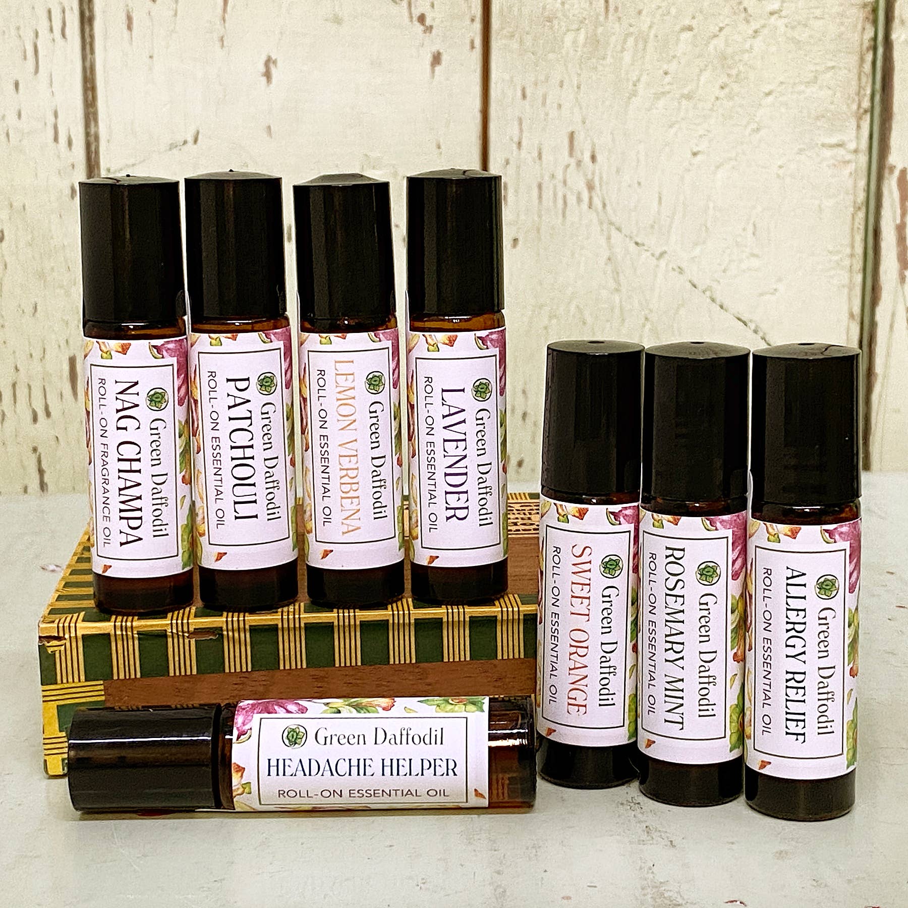 Green Daffodil Bath & Body - Wholesale Essential Oil Roll-On - Sweet Orange Roll-On Essential Oil Bottle Aromatherapy3