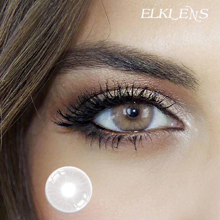 ELKLENS Mulberry-Grey gekleurde contactlenzen voor wholesale door ELKLENS