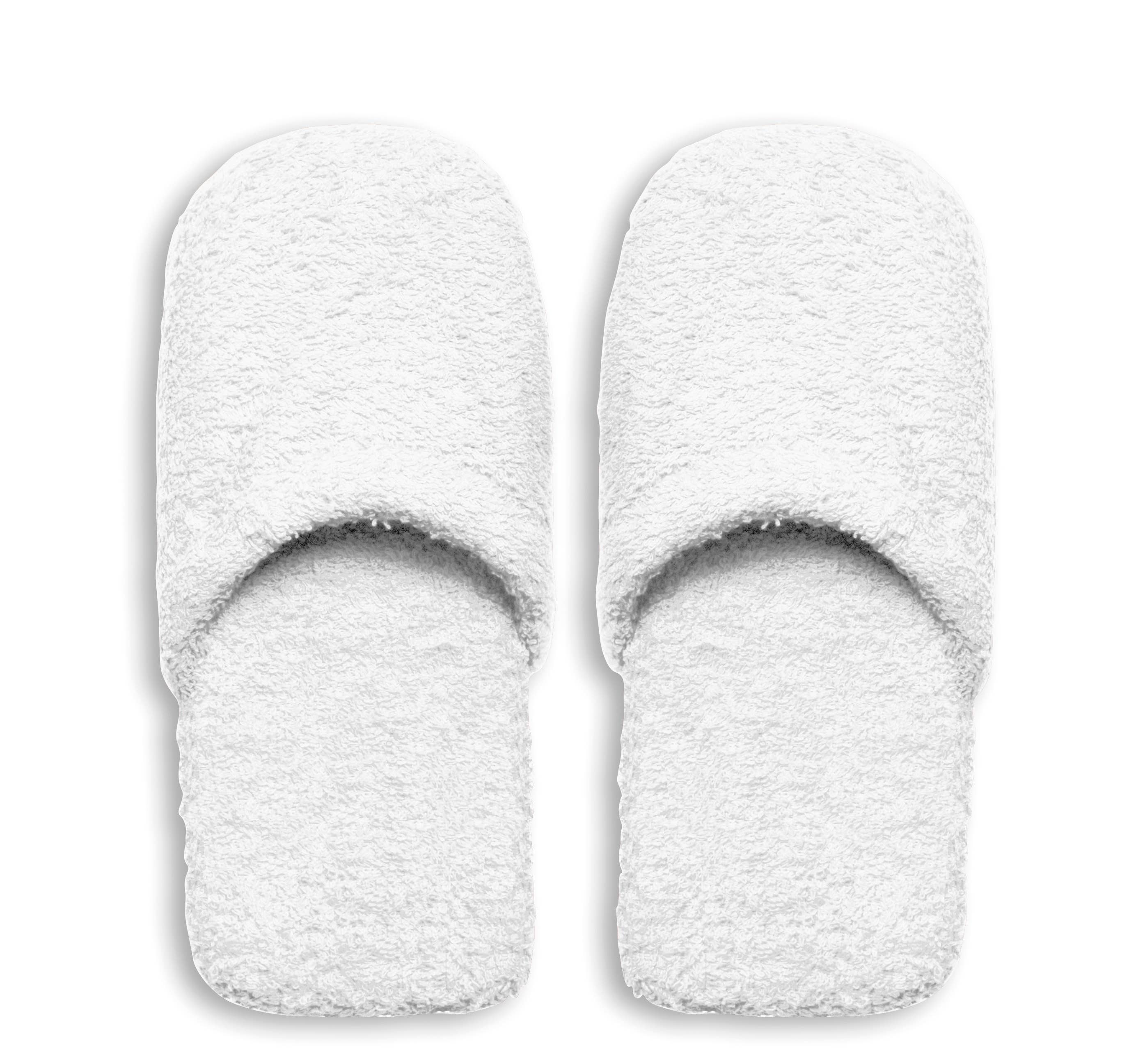 Set of 2 Men's Spa Slippers White for wholesale on Faire0