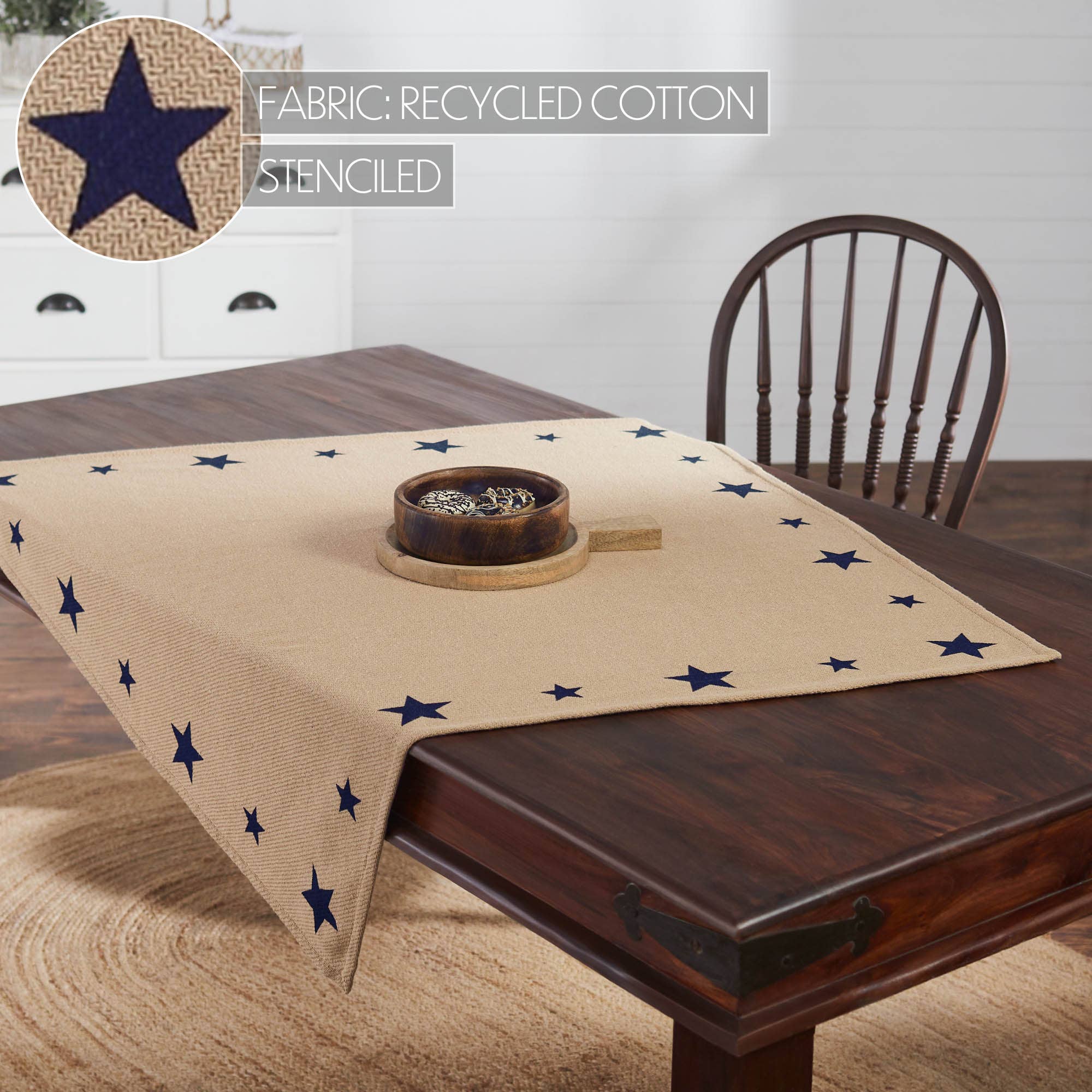 VHC Brands - Wholesale Tablecloth - My Country Table Topper 40x404