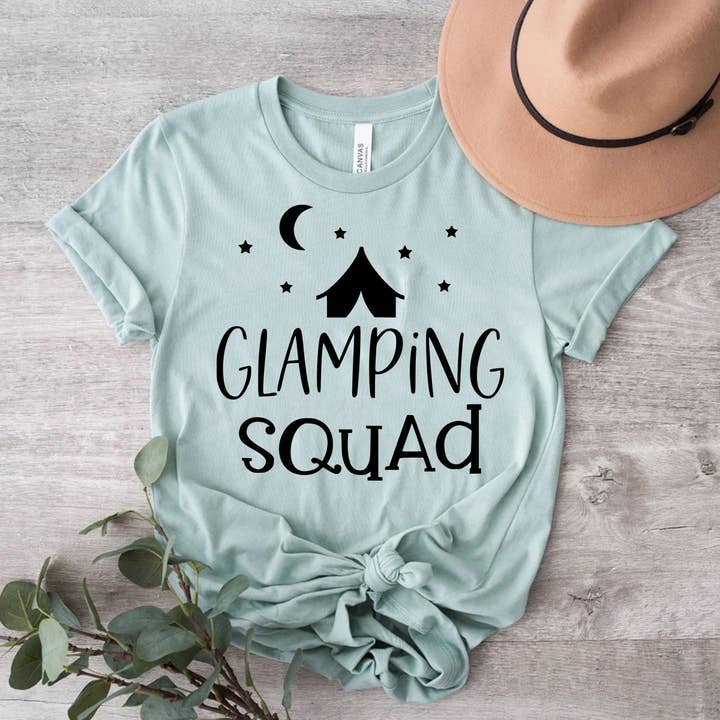 Himalayan Hymns - Wholesale T-Shirt (Graphic) - Unisex - Glamping Squad Shirt Camping Glamour