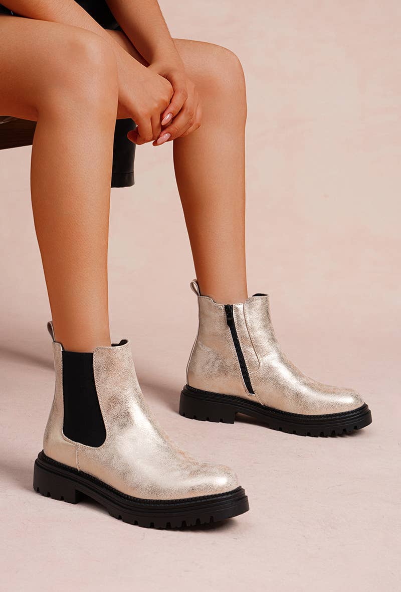 LADY GLORY - Wholesale Chelsea Boots - Women's - Chunky sole Chelsea boots – Urban spirit and comfort0