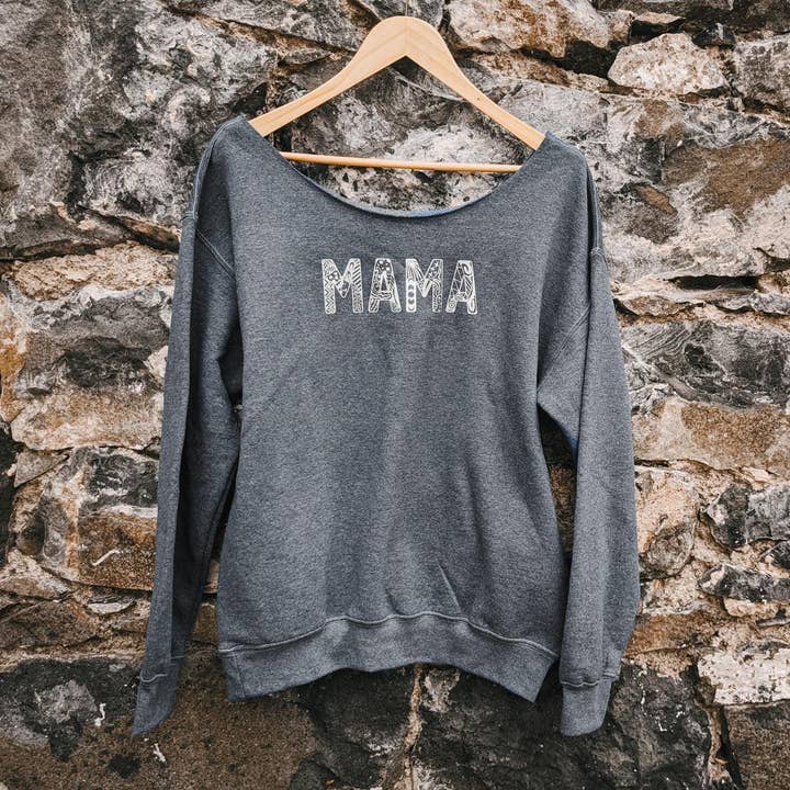 MAMA SWEATSHIRT for wholesale by Tiny Tortle