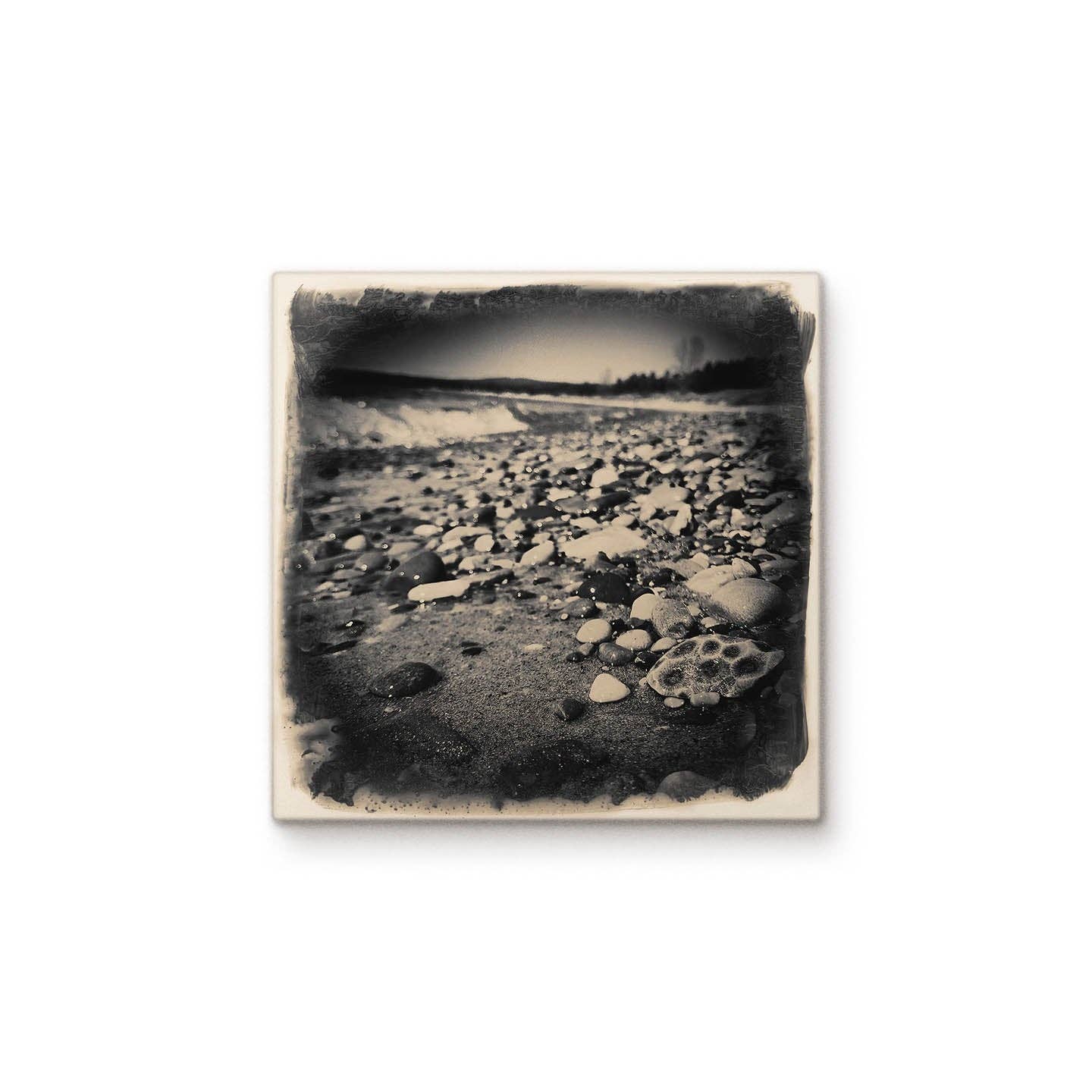 Cityscape Tiles - Wholesale Art Print - Beach Pebbles