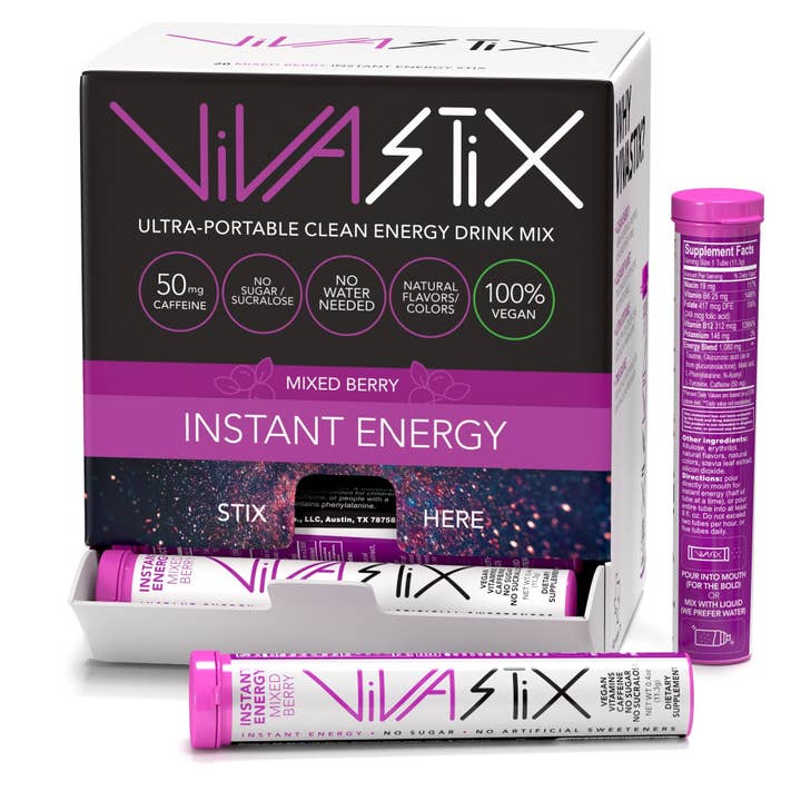VivaStix Instant Energy for wholesale by VivaStix