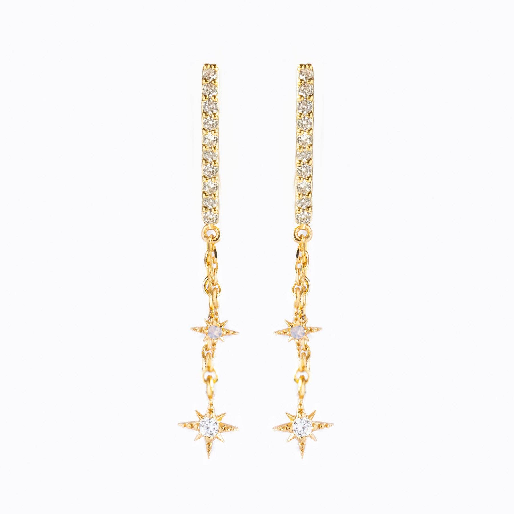 Girls Crew - Wholesale Dangle Earrings - Skyshower Hoops0