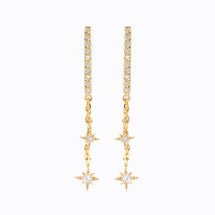 Girls Crew - Wholesale Dangle Earrings - Skyshower Hoops