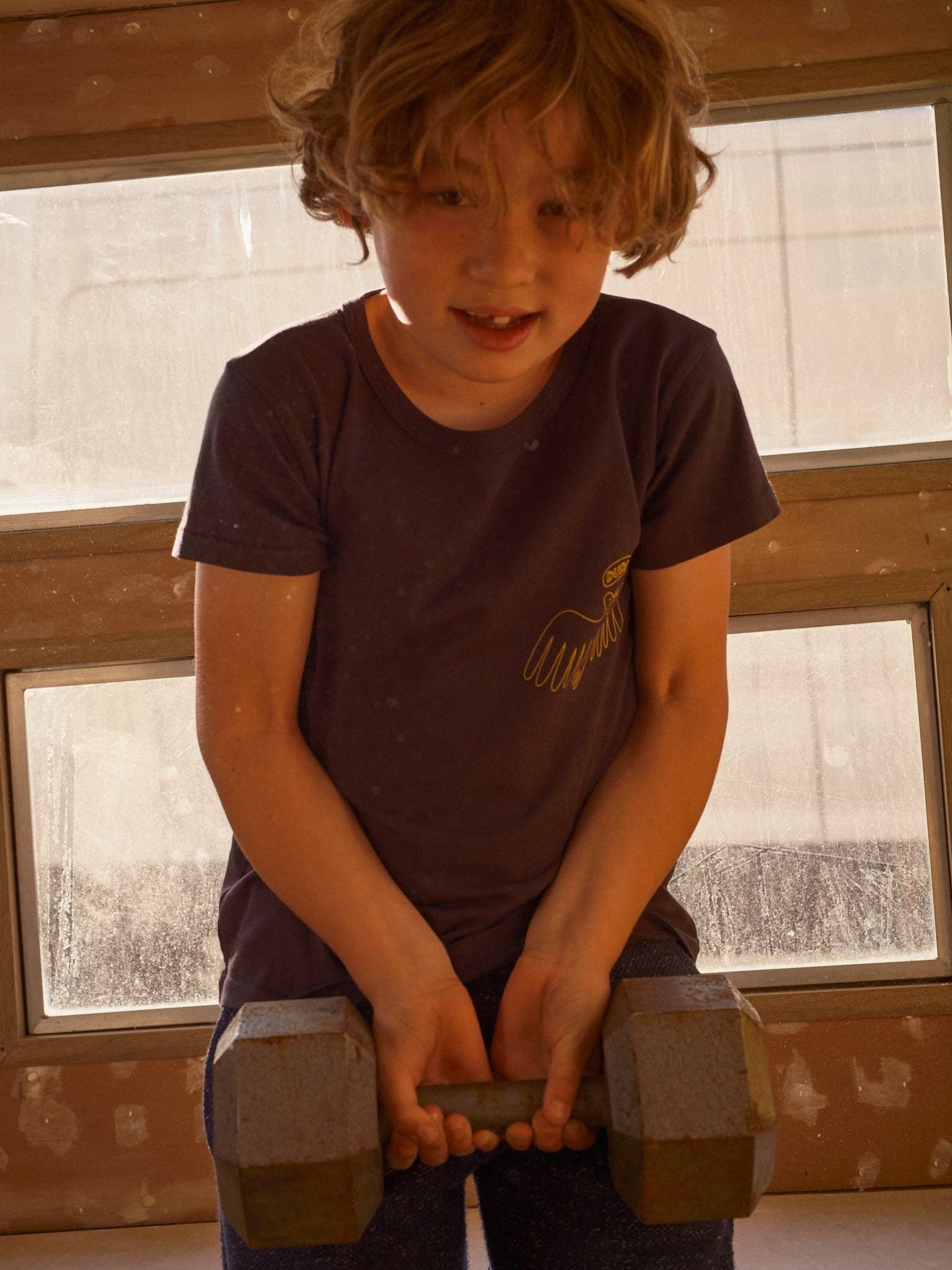Black Indigo Kids Dude Yes Tee for wholesale on Faire3