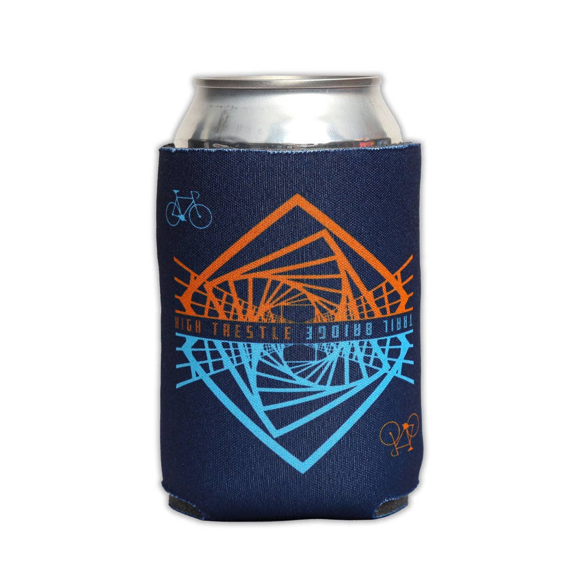 Bozz Prints - Wholesale Drink huggers & koozies - High Trestle Trail Bridge Can Cooler