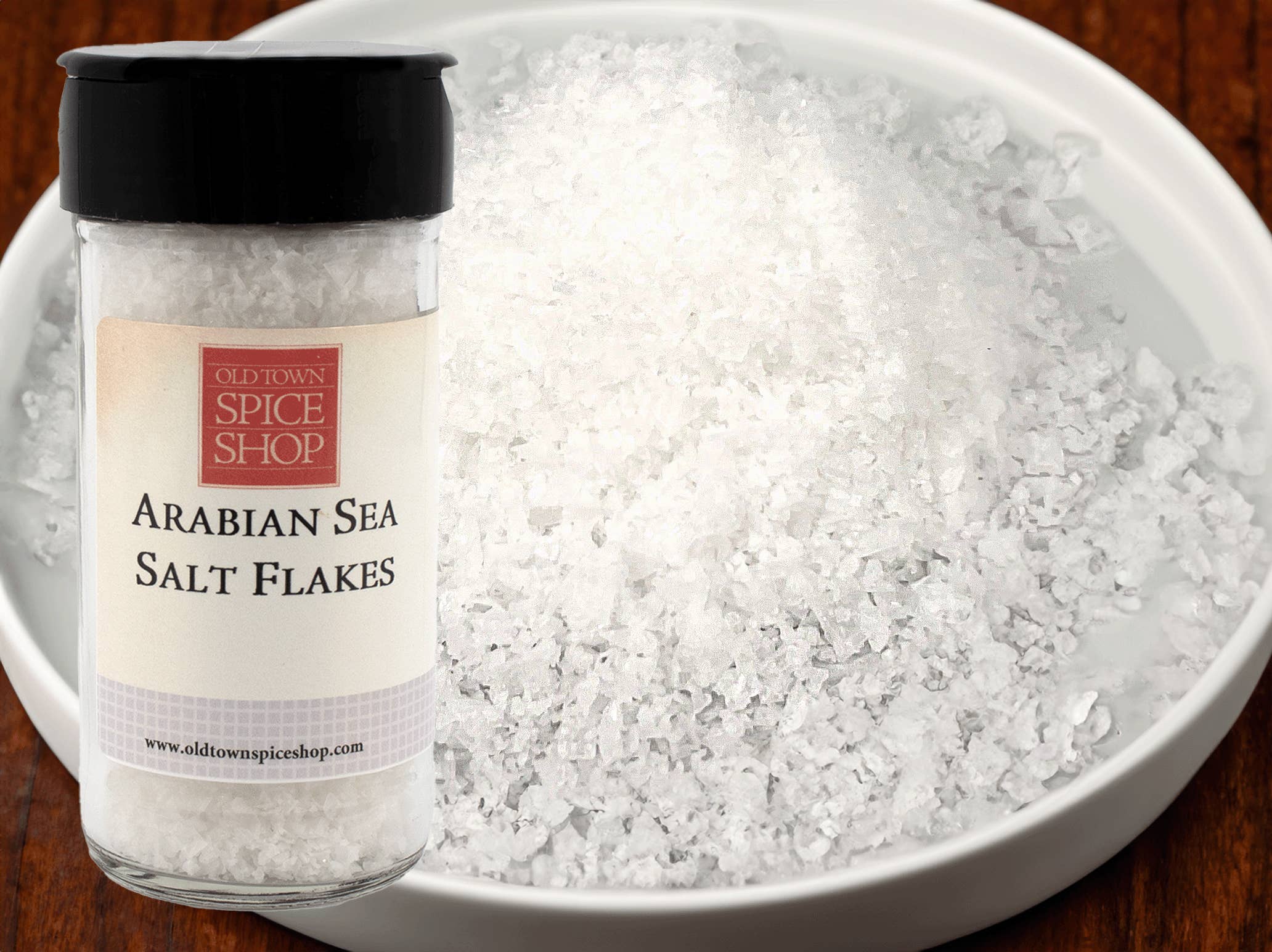 Old Town Spice Shop - Wholesale Salt - Arabian Sea Salt Flakes Gourmet Salt for Cooking & Cocktails