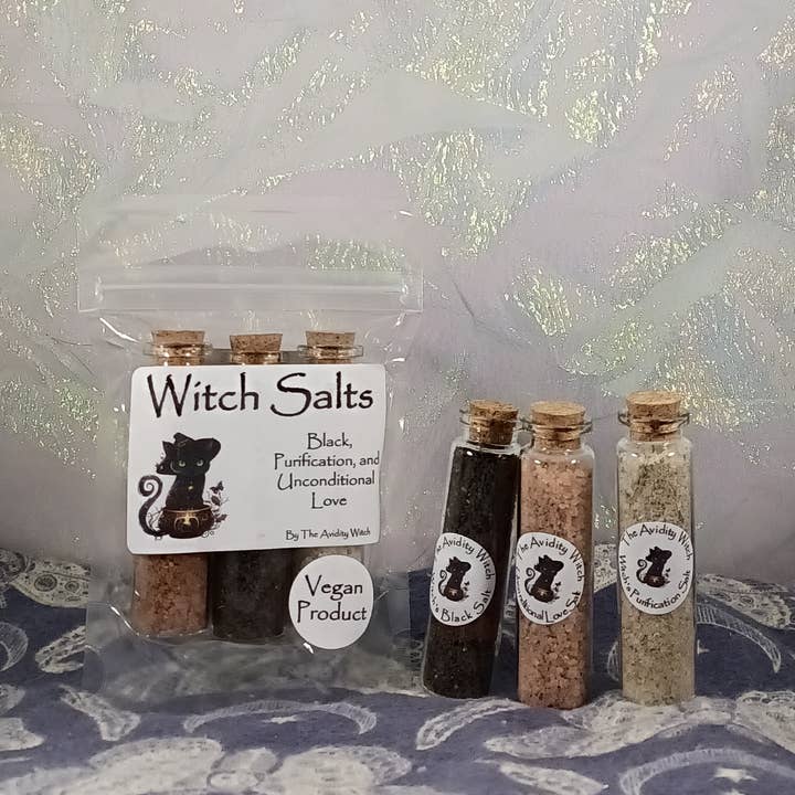 The Avidity Witch - Wholesale Meditation Supplies - Witch Salt Set