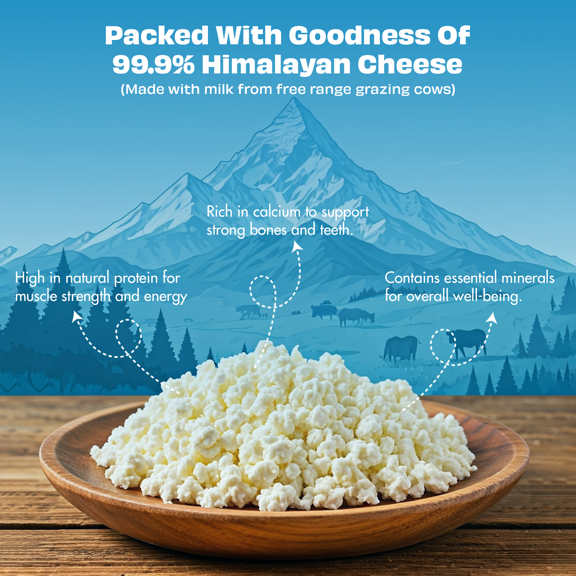 Pawfect Foods - Wholesale Pet Treats - Dog - Pawfect Himalayan Cheese Puff Strips for Dogs | 100% Natural Crunchy Treat | High in protein & calcium | Healthy training treat | Grain-free | Limited ingredient treats for dogs (70g/2.47oz)2