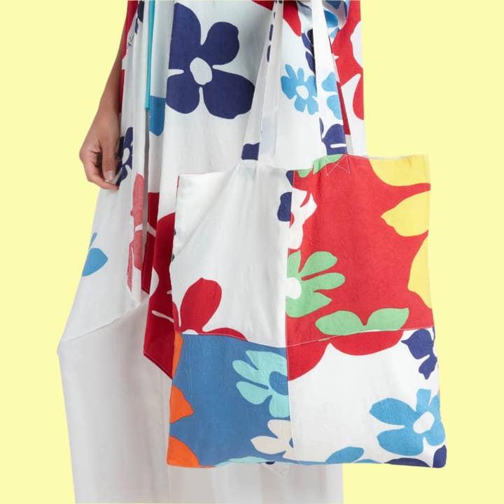 Saturday/Sunday Patchwork Bag - Tradewinds for wholesale by JAMS World