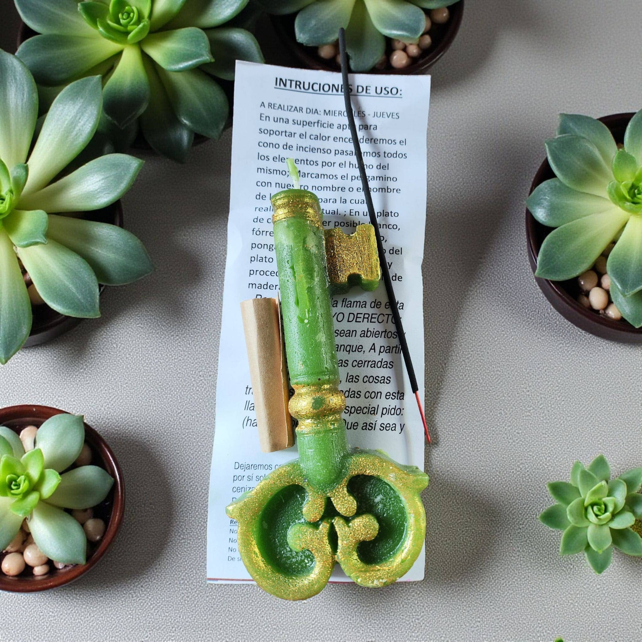 Magic Moon - Wholesale Meditation Supplies - Ritual Key of Power for Work - Opens Career Paths0