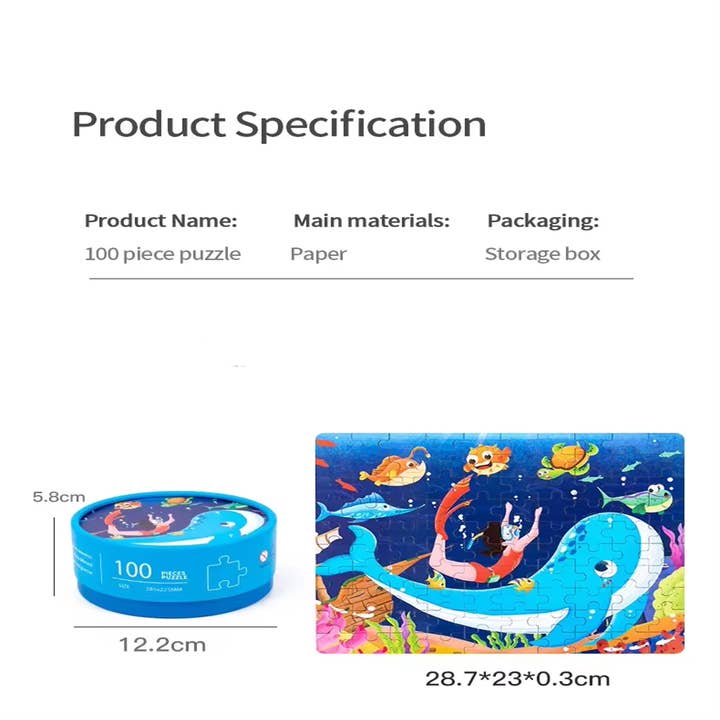 JSBlueRidge Toys - Wholesale Puzzle - Kids - Montessori Jigsaw Brain Puzzle Set For Kids