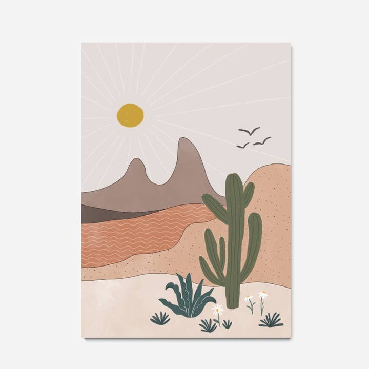 Landscape Desert Print for wholesale by In the Daylight