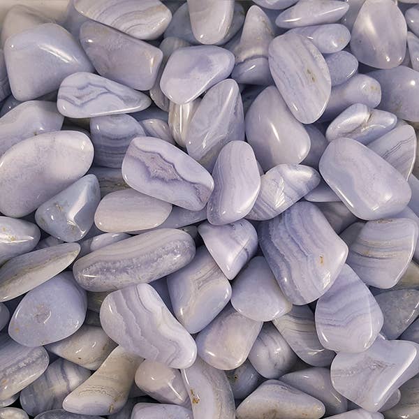 Ágata Renda Azul B por atacado de Craftstones