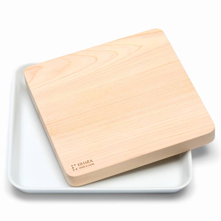 Kihara - Sitaku Collection - Cutting Board w/ plate. for wholesale by Ameico